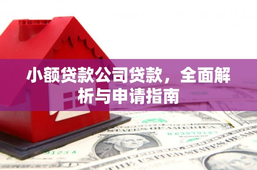 湘桥小额贷款公司贷款，全面解析与申请指南