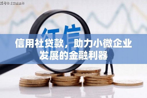 湘桥信用社贷款，助力小微企业发展的金融利器
